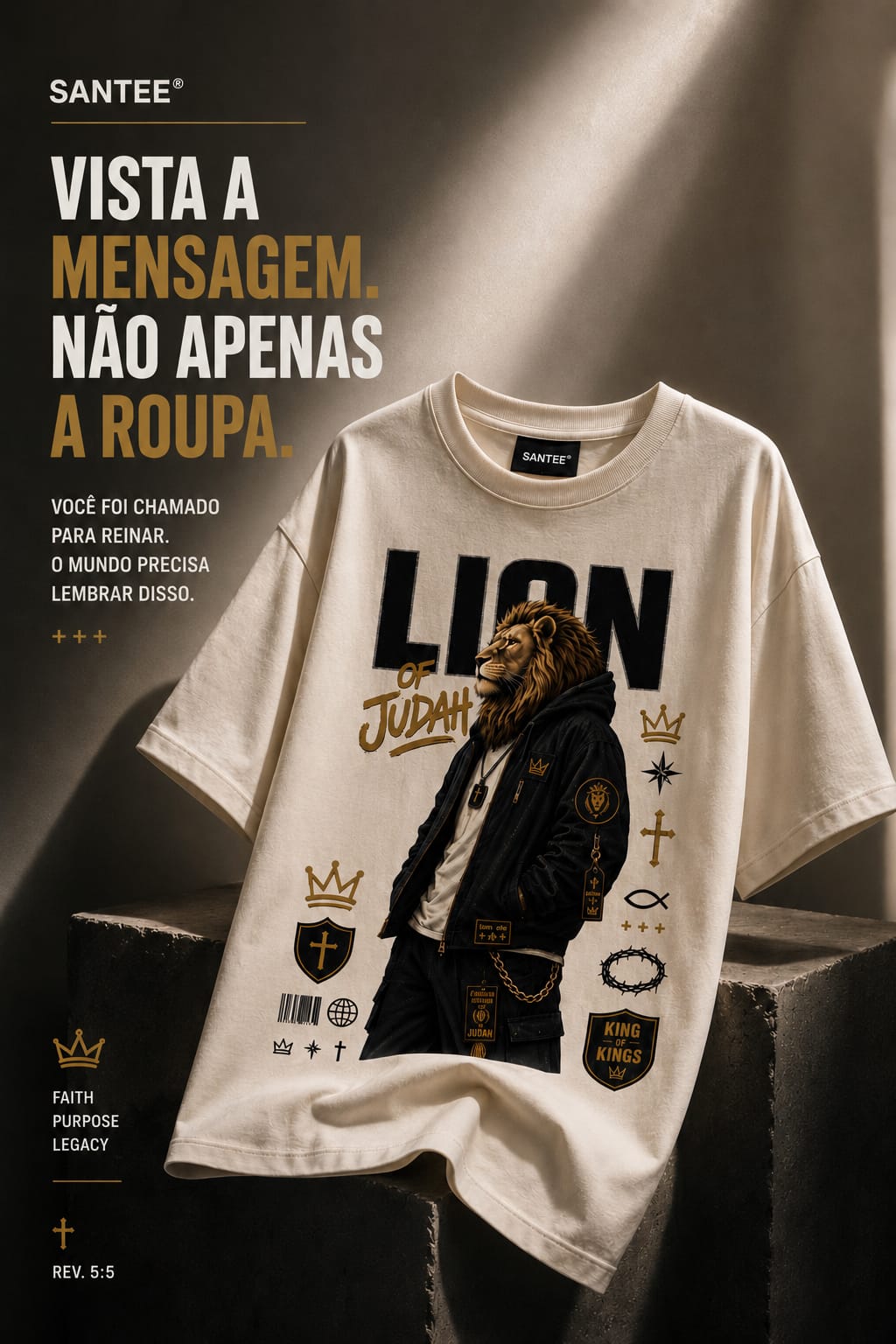 Camiseta Santee Lion of Judah
